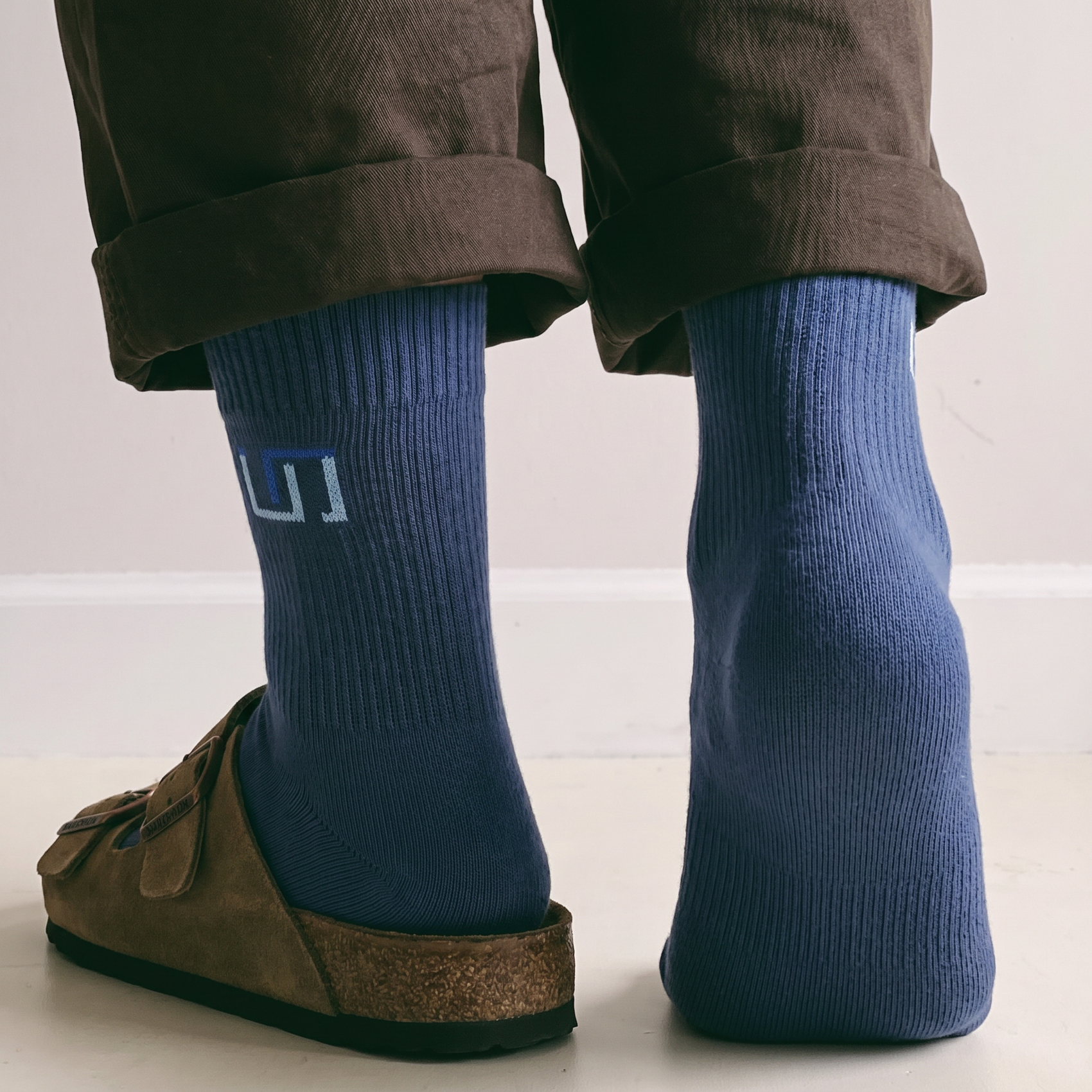 The Wudhu Socks - Navy Blau