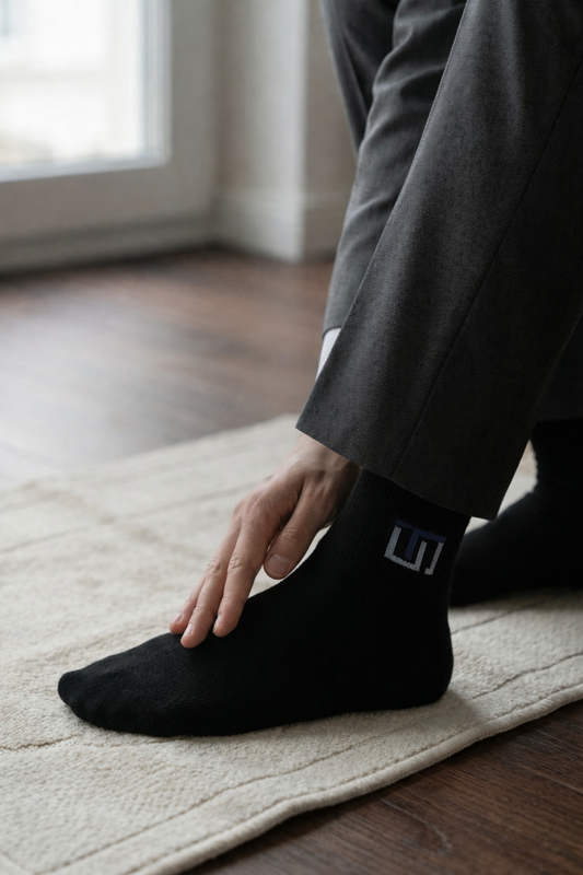 The Wudhu Socks - Klassisch Schwarz